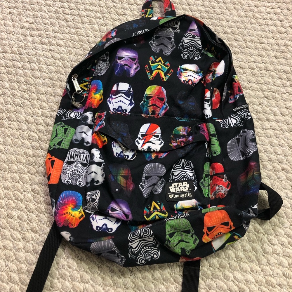 Loungefly Storm Trooper Backpack - Excellent